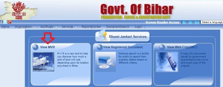 MVR Rate Bihar